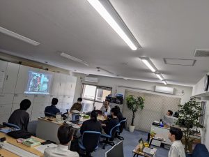 会議中
